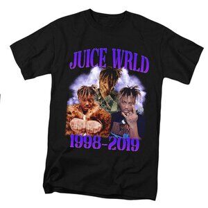 Juice Wrld 999 Legends Never Die Hip-Hop Graphic T-Shirt Rap Music Fan Tee 05